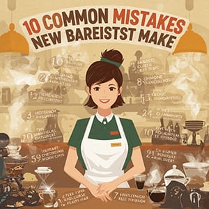 10 Common Mistakes New Baristas Make